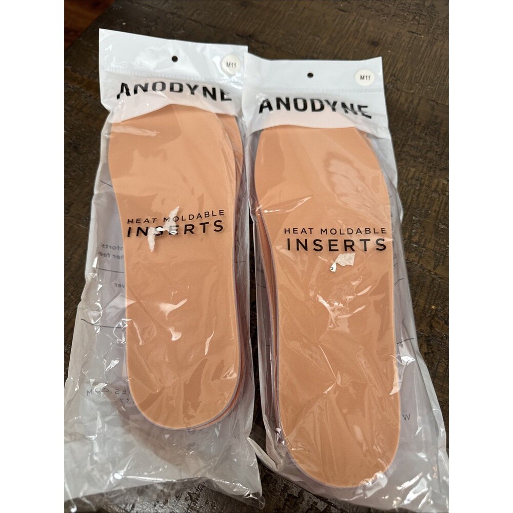 Anodyne Heat Moldable Inserts Lot (2) M11 Diabetes Foot Sensitivity Mid Layer